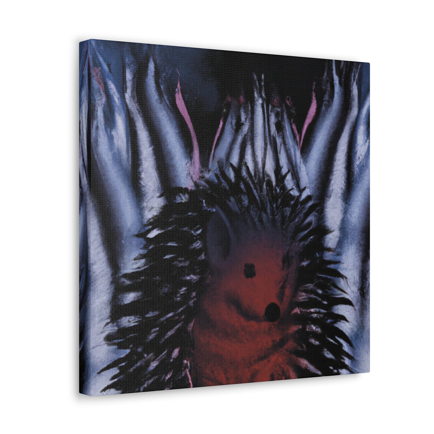 Porcupine Grandeur Drawing - Canvas