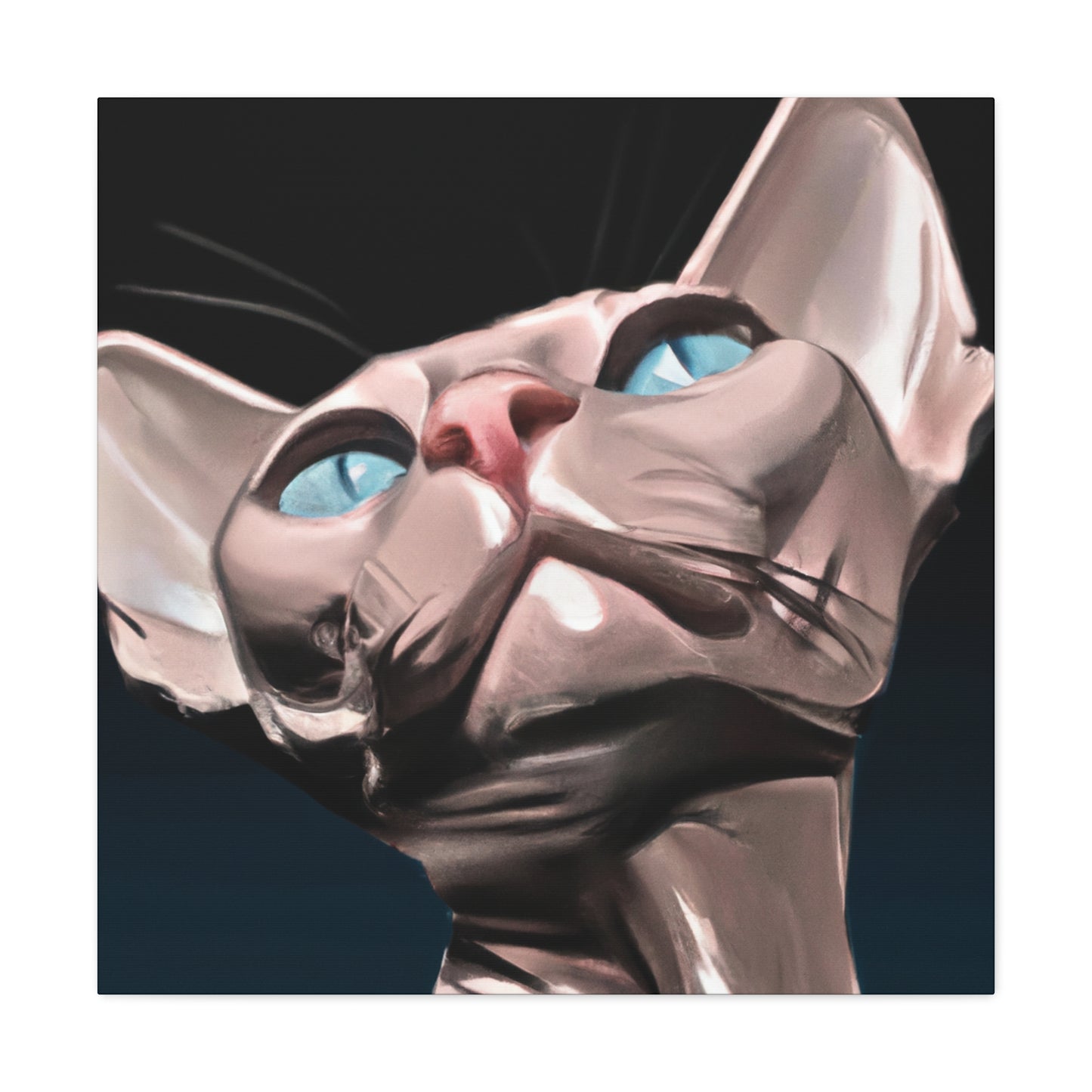 Mysterious Sphynx Pose - Canvas