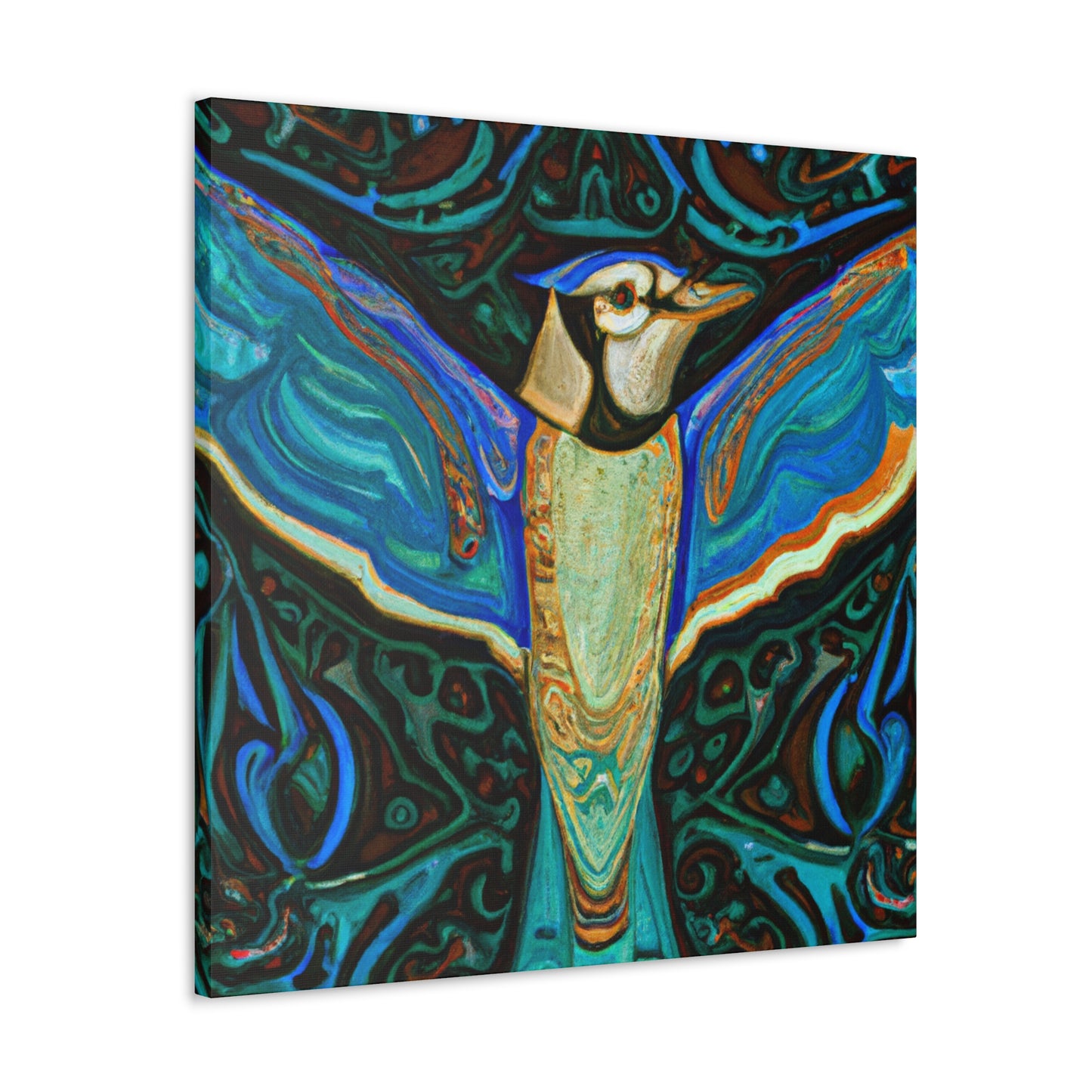 Blue Jay Symphony' - Canvas