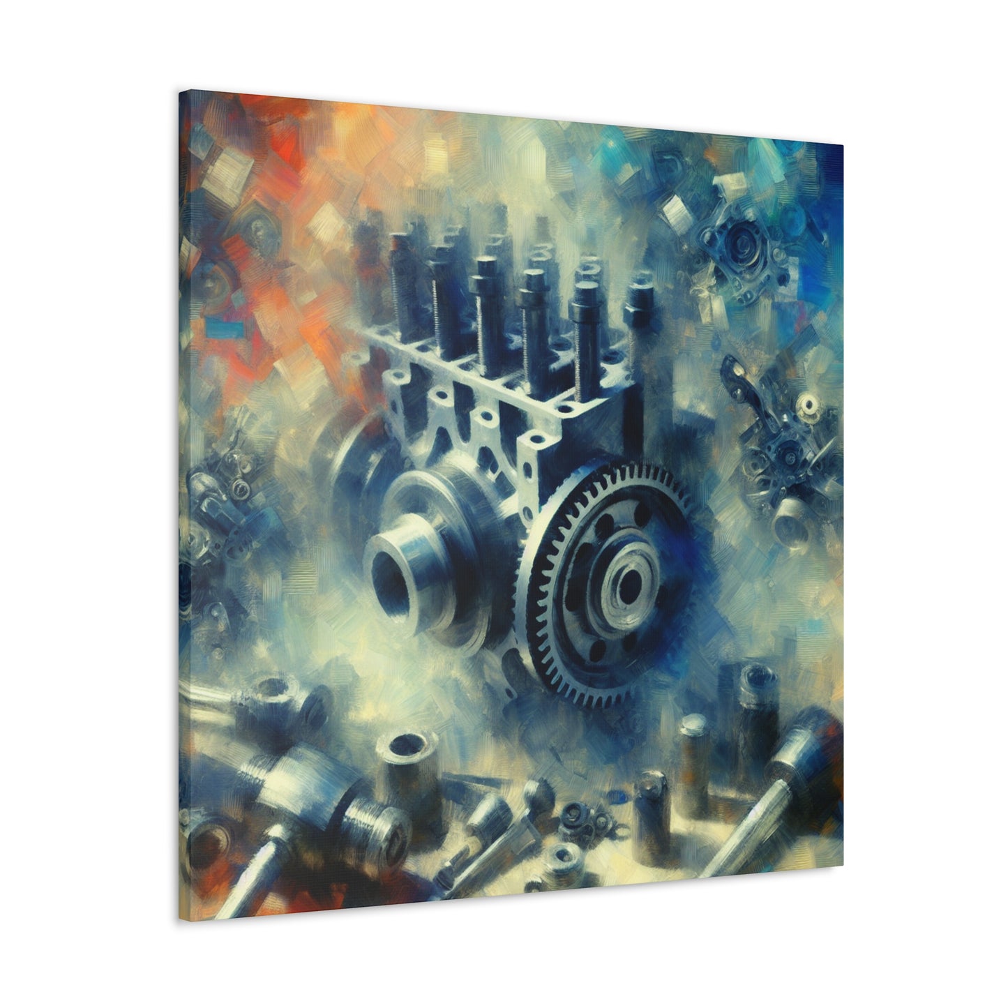 Revving Momentum Chaos Passion - Canvas