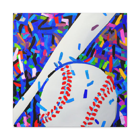 Baseball's Colorful Life - Canvas