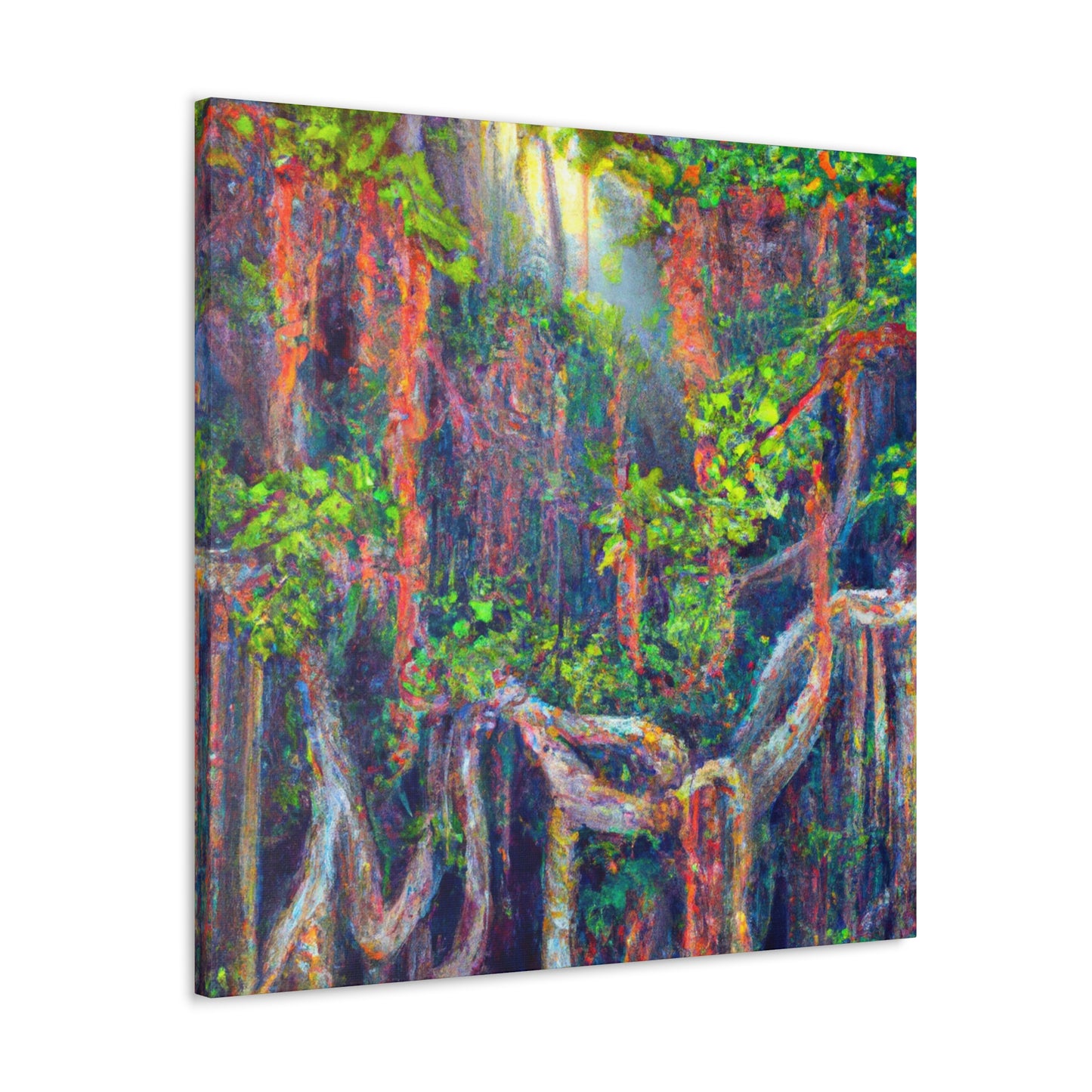 "The Majestic Banyan Tree" - Canvas