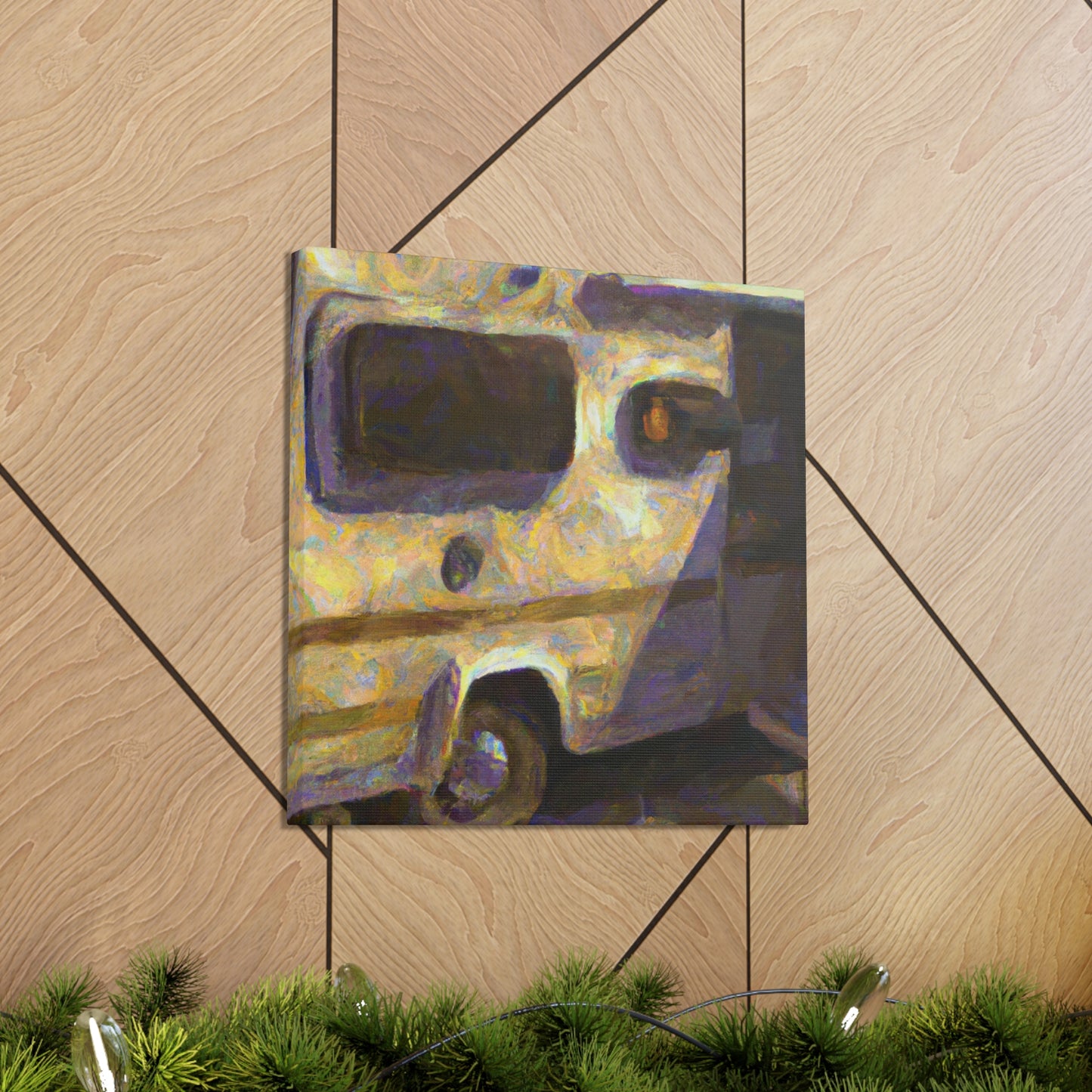 "Van By the Lake" - Canvas