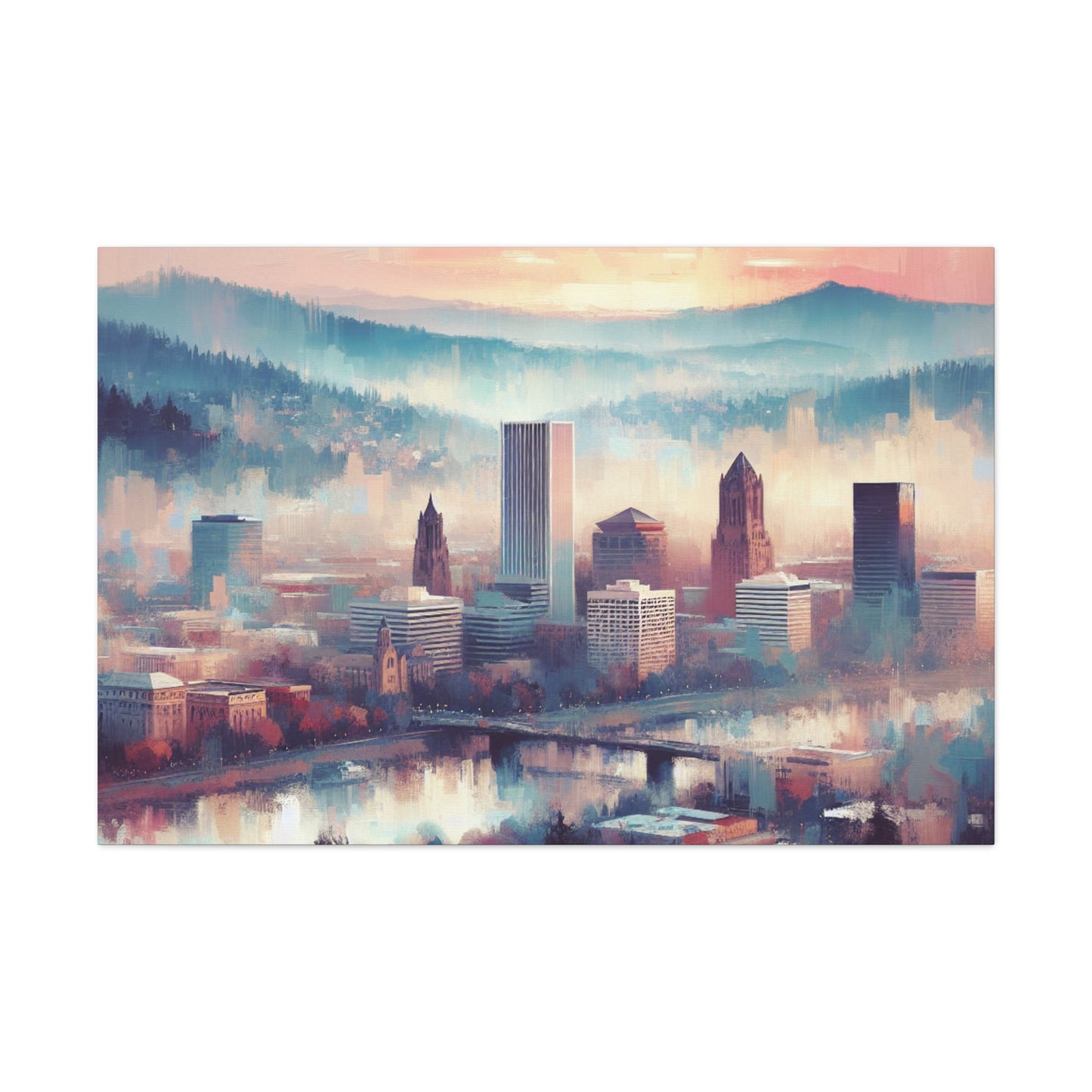 "Enchanting Portland's Natural Beauty" - Canvas