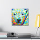 Polar Bear in Fauve - Canvas