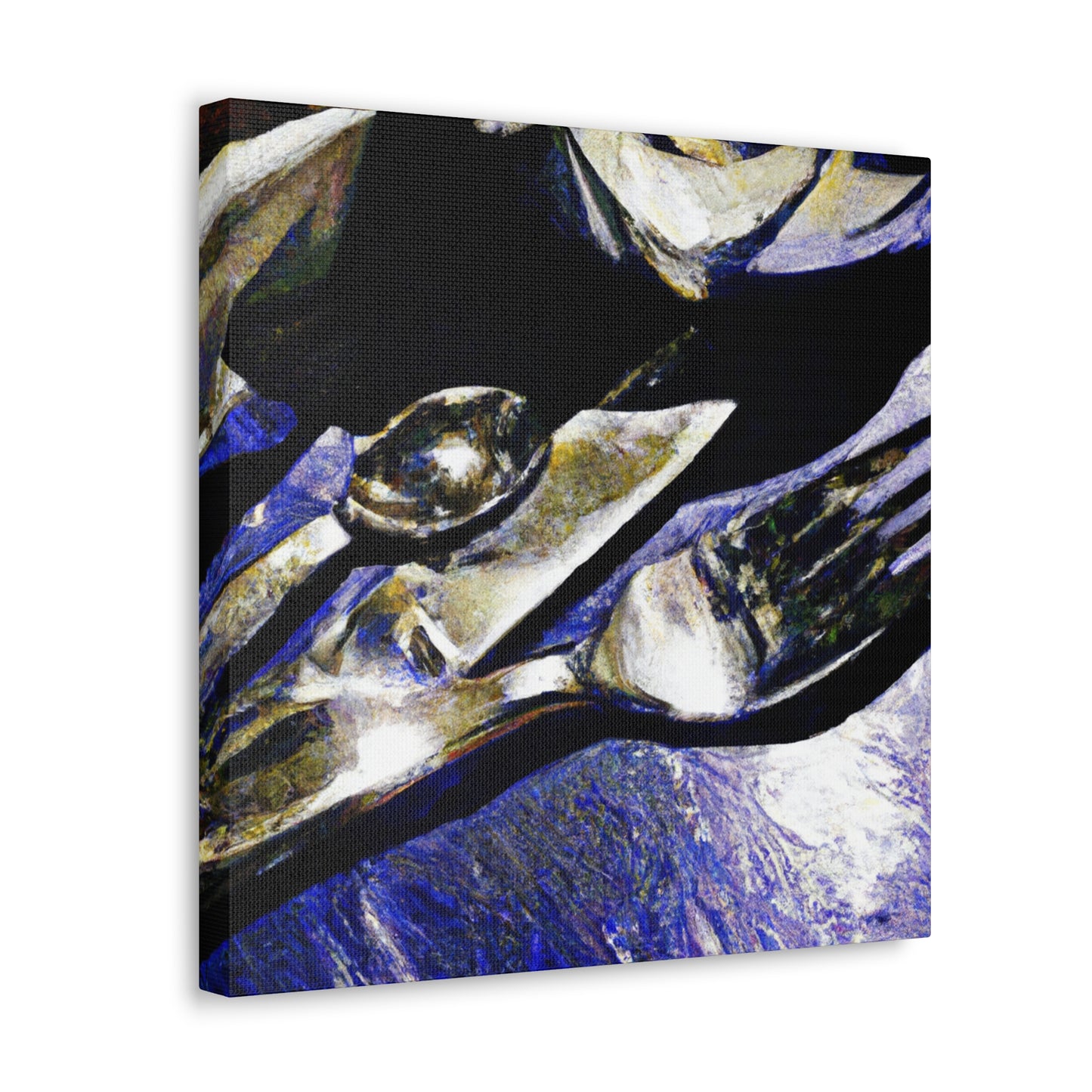 Silverware Impressionism. - Canvas