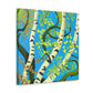 "Birch Tree in Bloom" - Canvas