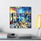 "Vibrant Revelry Unleashed" - Canvas