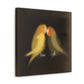 Lovebirds in Minimalism - Canvas