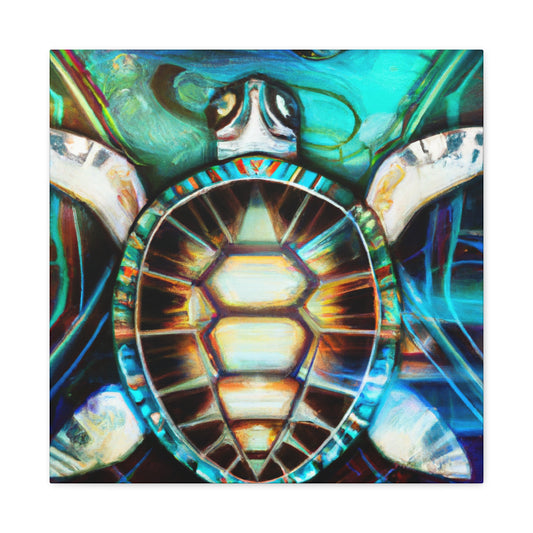 Sea Turtle Regalia. - Canvas