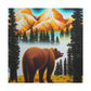 Beneath the Brown Bear - Canvas