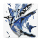 Blue Jay Abstraction - Canvas