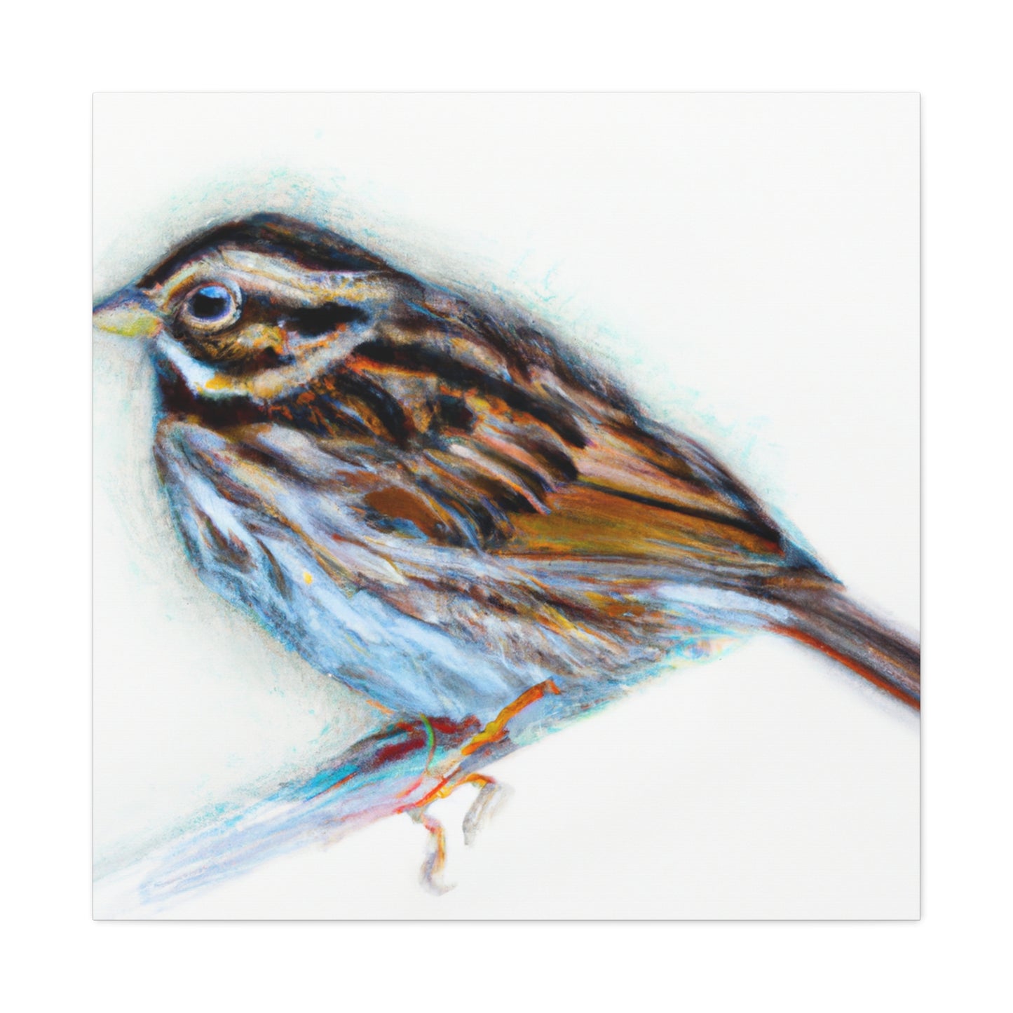 Song Sparrow Melodies - Canvas