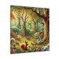 Enchanted Woodland Whispers - Canvas