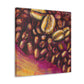 "Coffee's Colorful Aroma" - Canvas