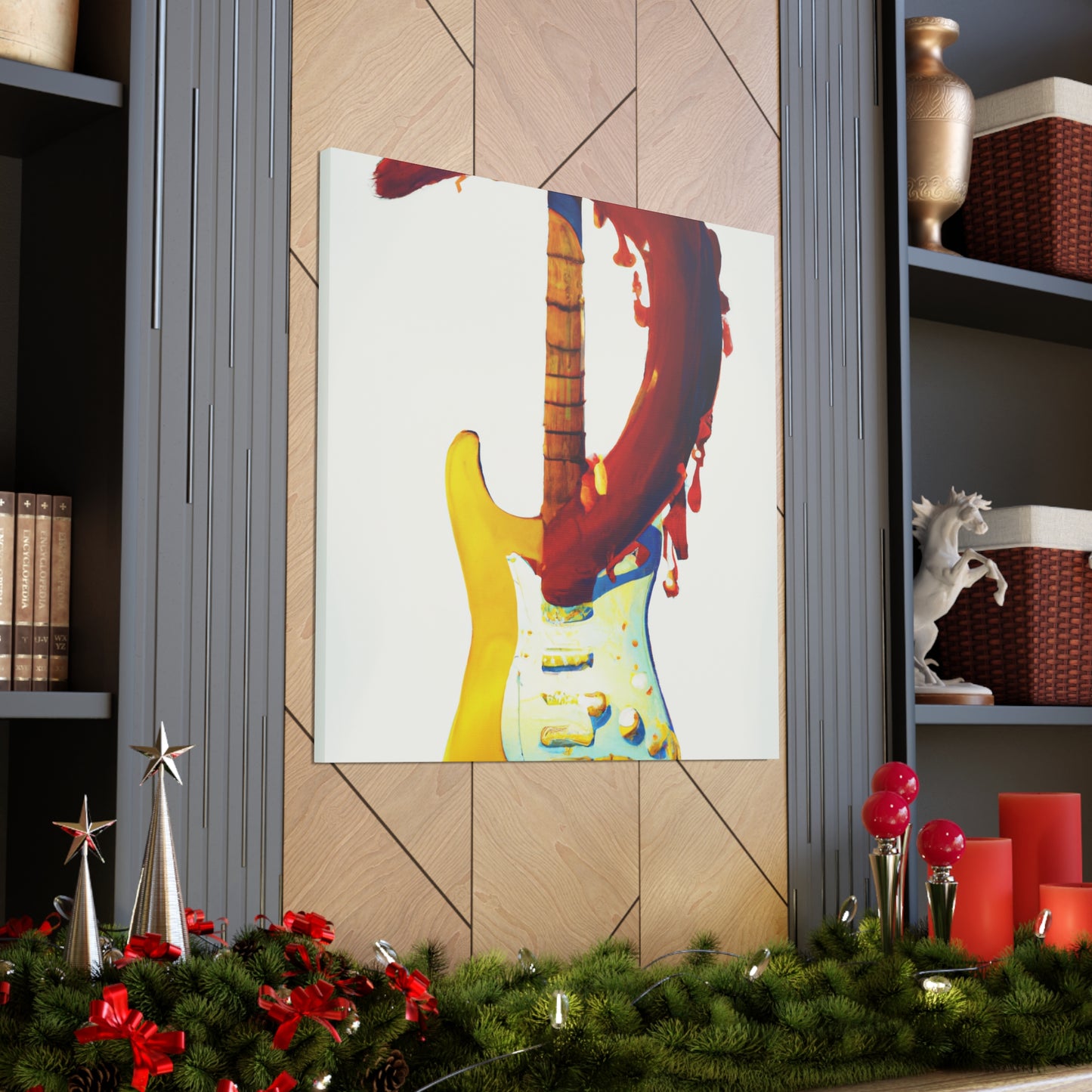 "Fender in Digital Art" - Canvas