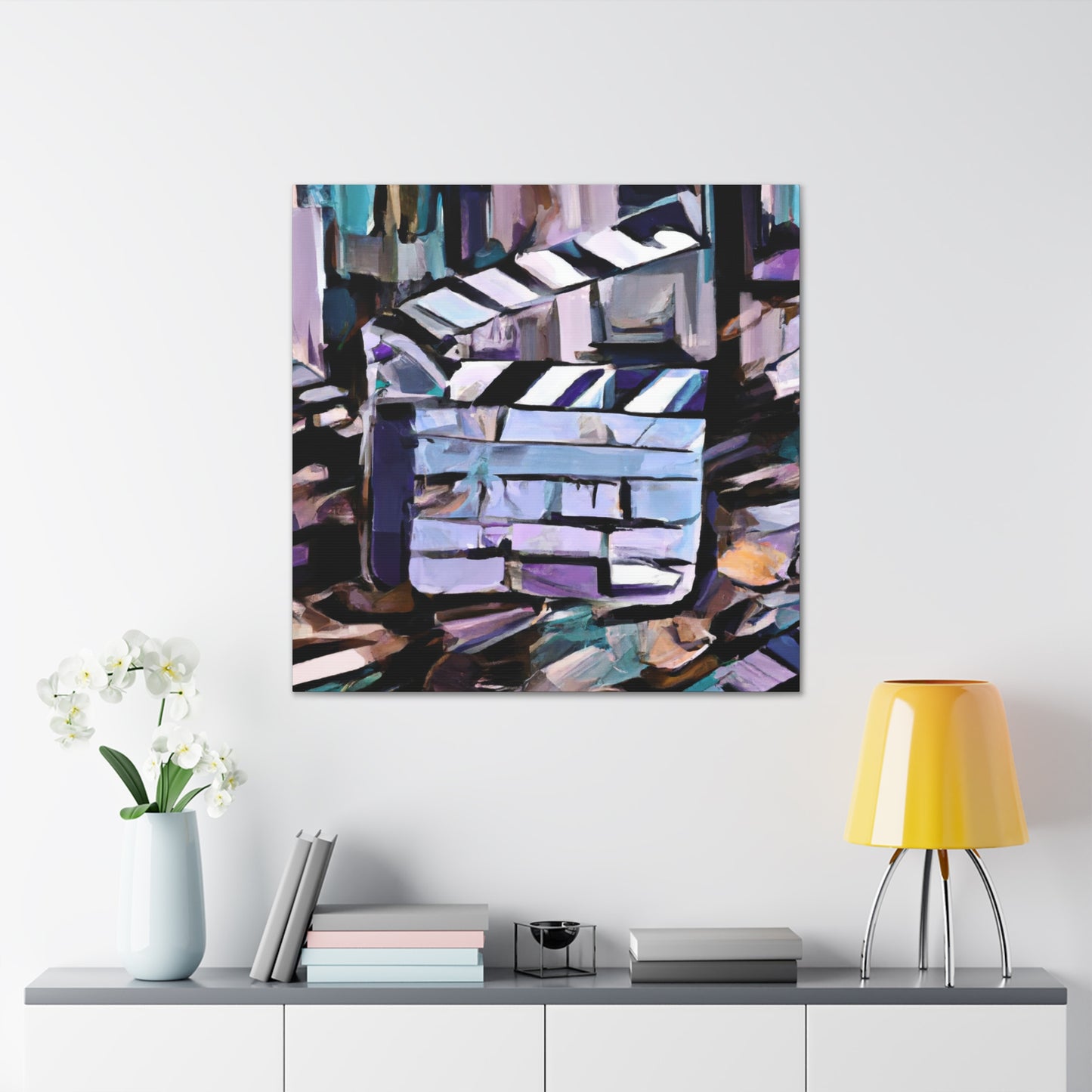 "Film Clapboard Suite" - Canvas