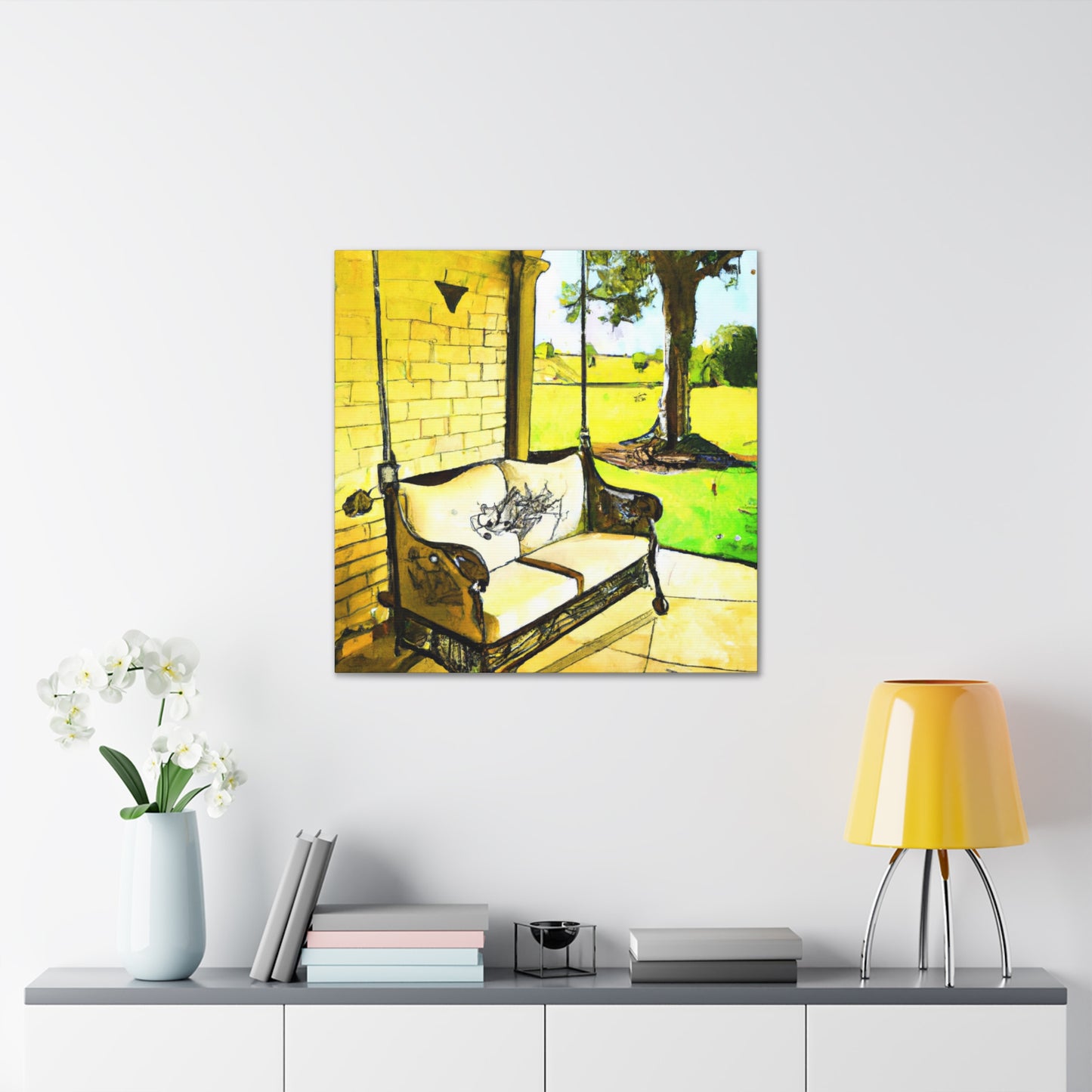 Swinging Into Summer - Canvas