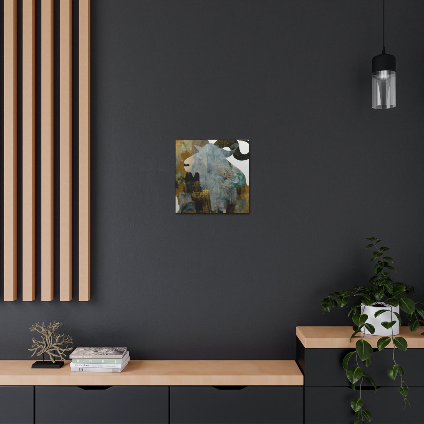 "Majestic Big Horn Rams" - Canvas