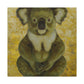 Koala on Eucalyptus Tree - Canvas