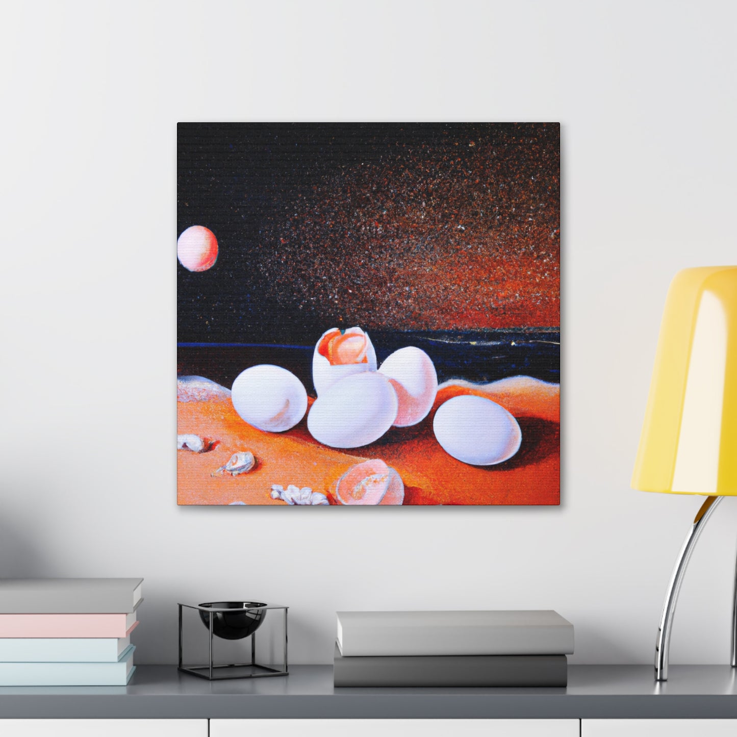 "Eggs of the Dreamscape" - Canvas