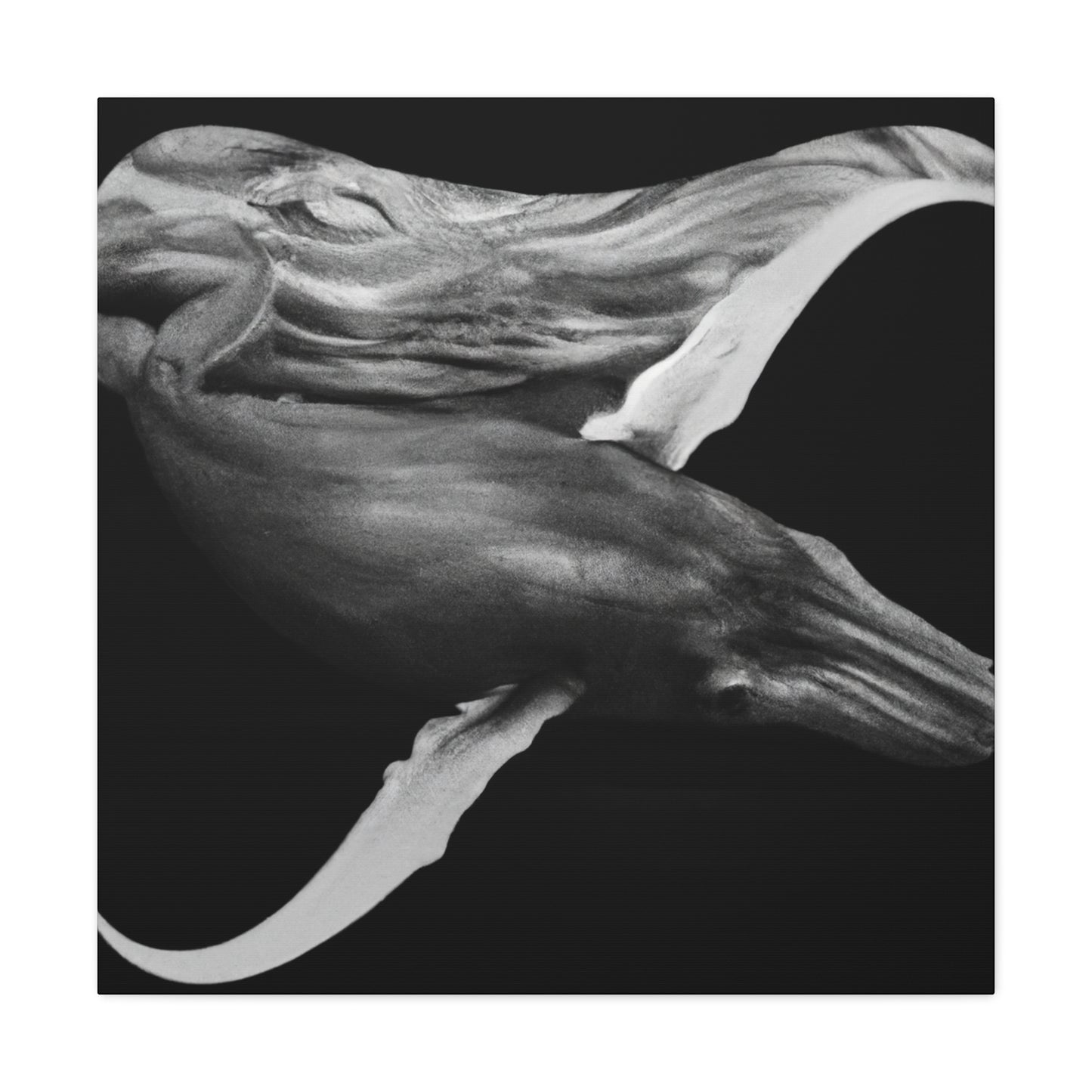 "Humpback Whale Symphony" - Canvas