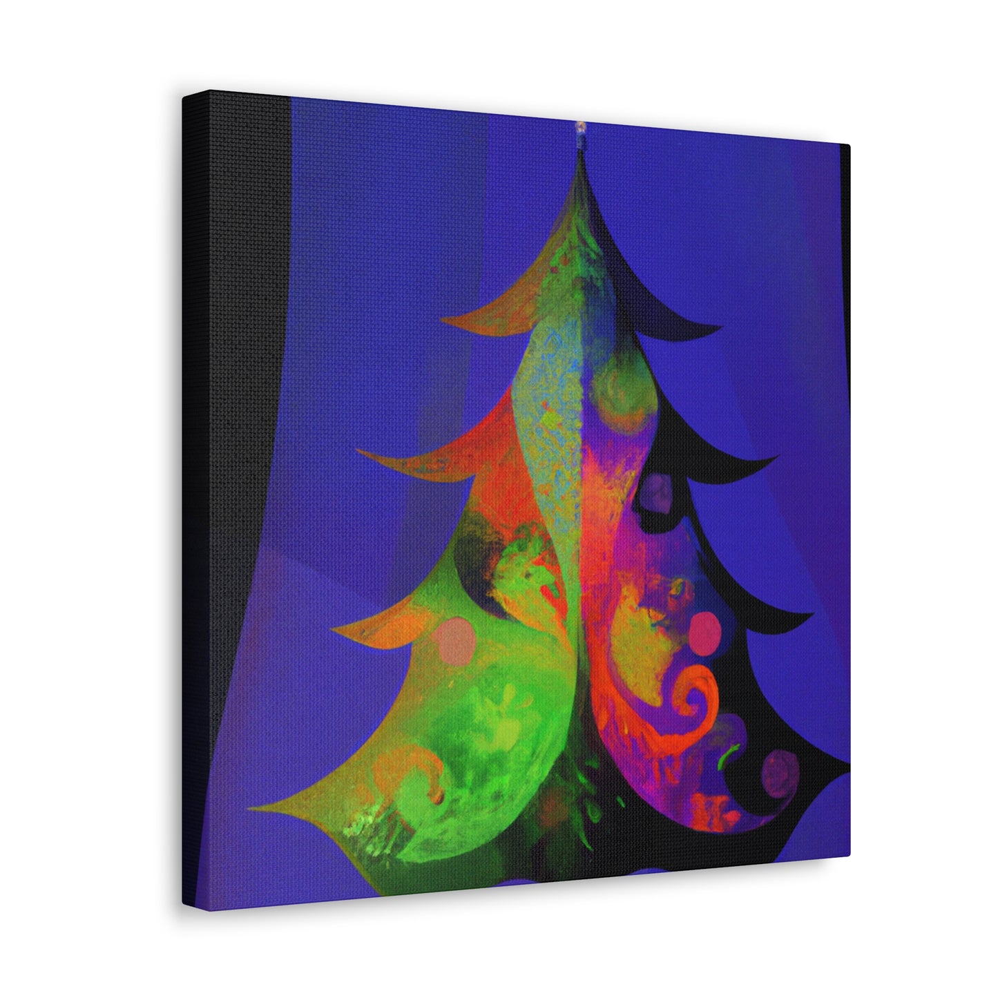 Christmas Tree Splendor - Canvas