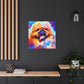 "Pekingese Playful Pose" - Canvas