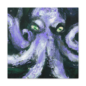 Octopus In Impressionism - Canvas