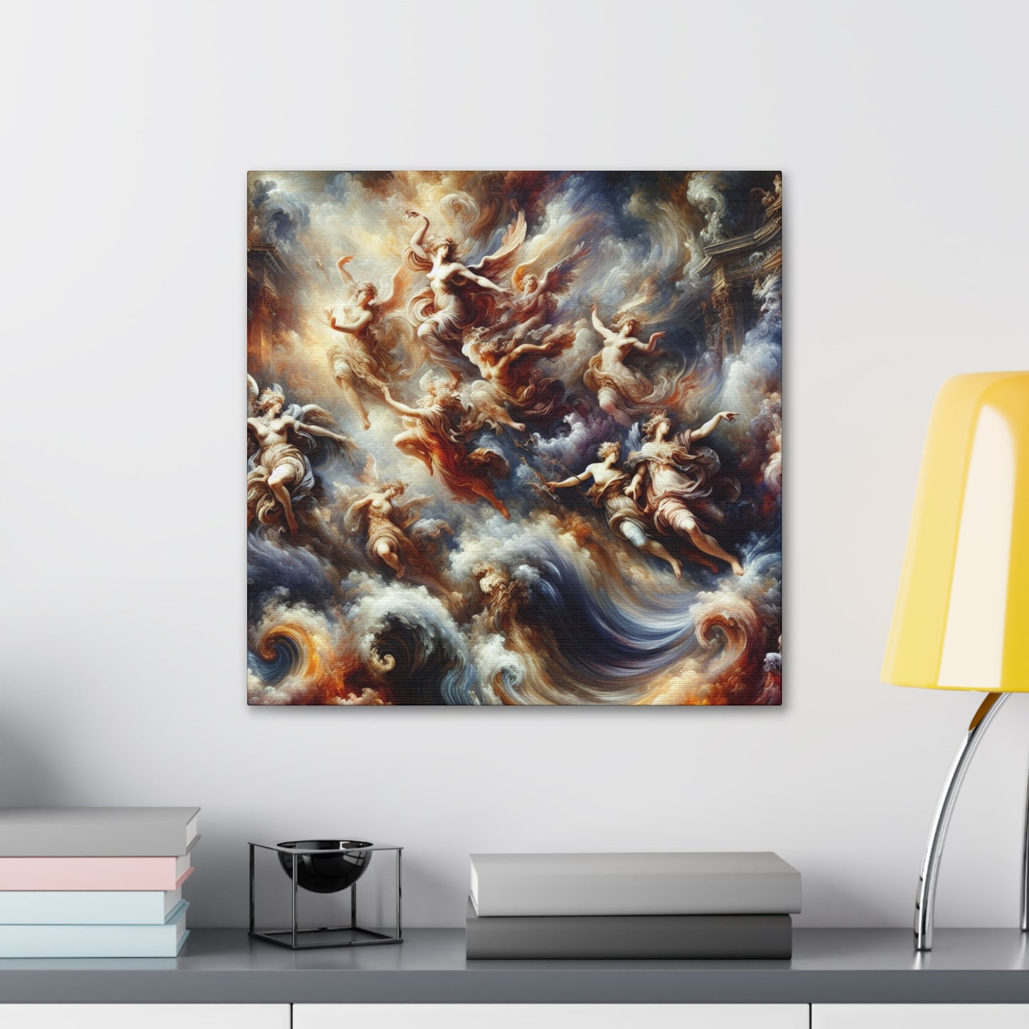 Ethereal Opulence Unveiled - Canvas