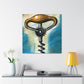 Corkscrew Steampunk Dream - Canvas