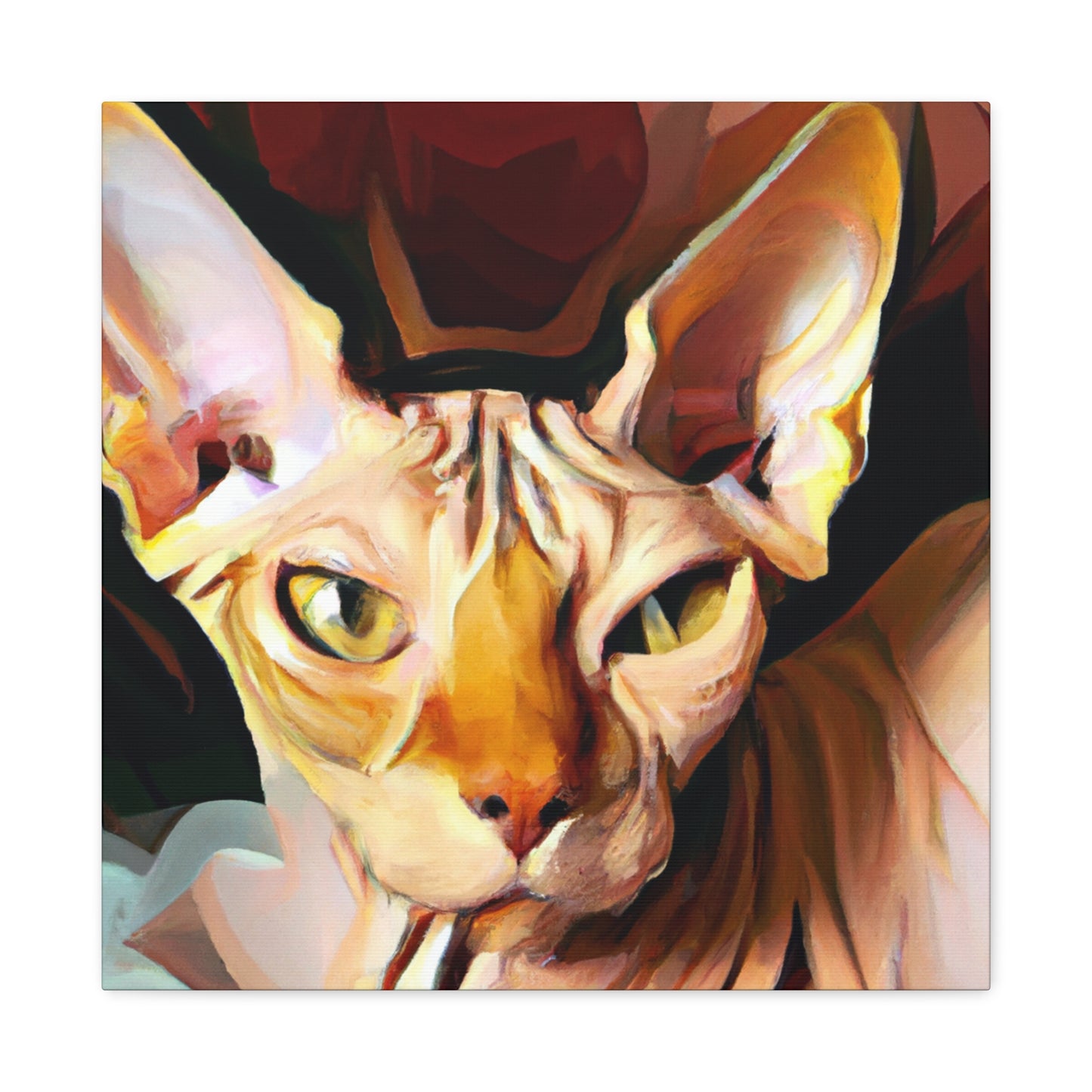 Sphynx in Impressionism - Canvas