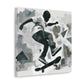 "Skateboarding Freedom Scape" - Canvas