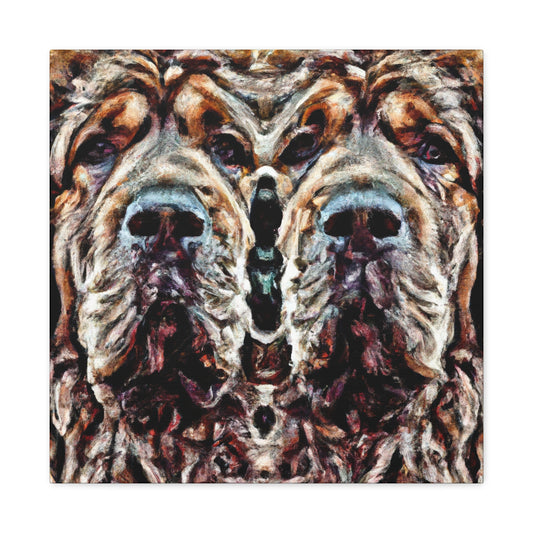 "Tibetan Mastiff Impression" - Canvas