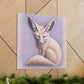 Fennec Fox Art Deco - Canvas