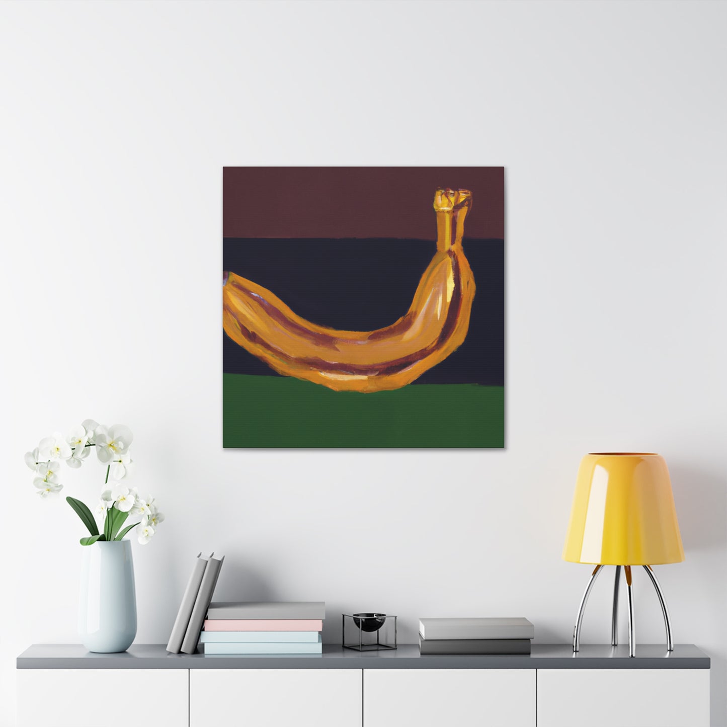 "Banana Still Life Scene" - Canvas