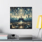 "Midnight Metropolitan Dreams" - Canvas