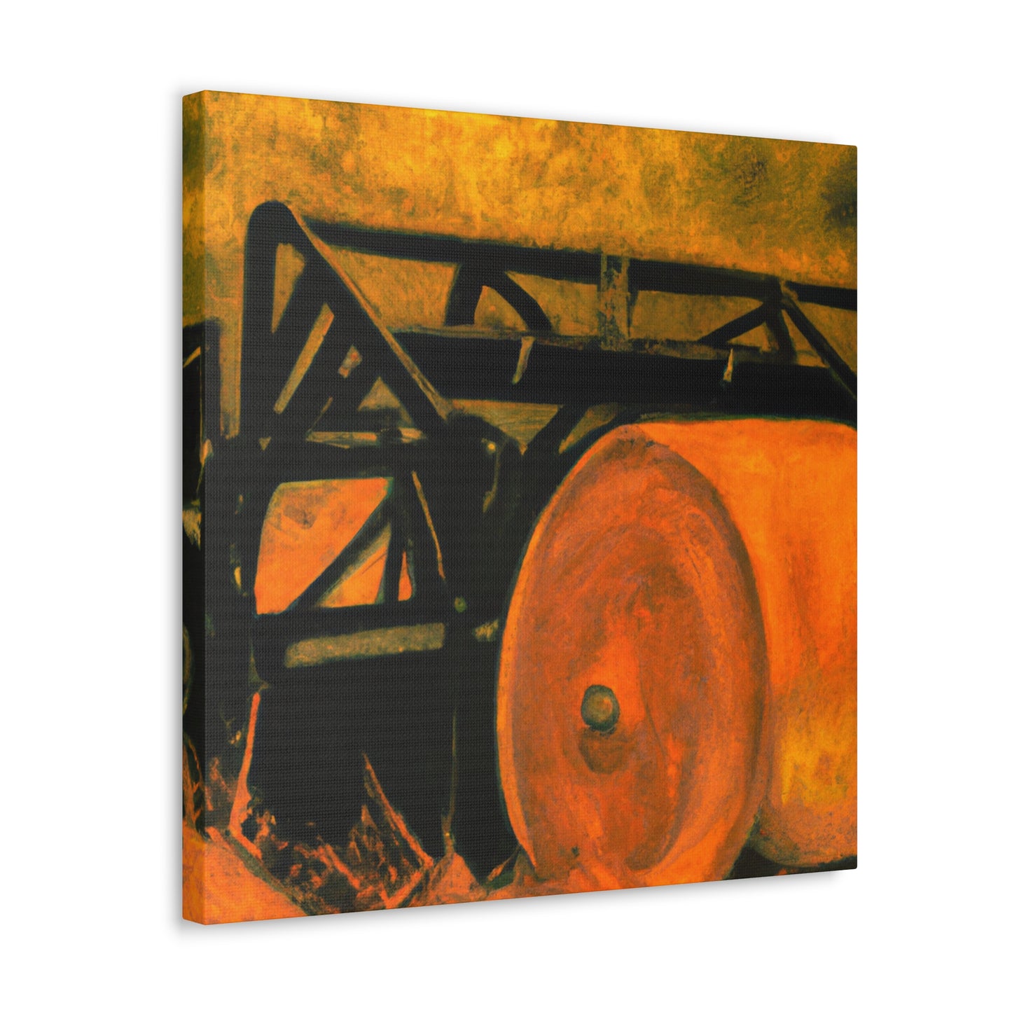 "A Baler's Contentment" - Canvas