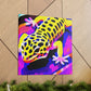 "Gecko's Urban Canvas" - Canvas