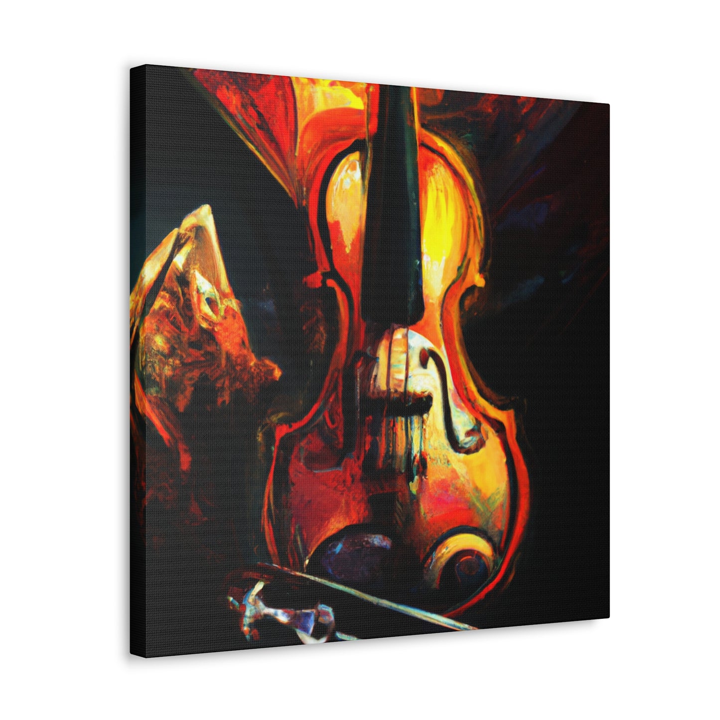 Music of the Violin - Canvas