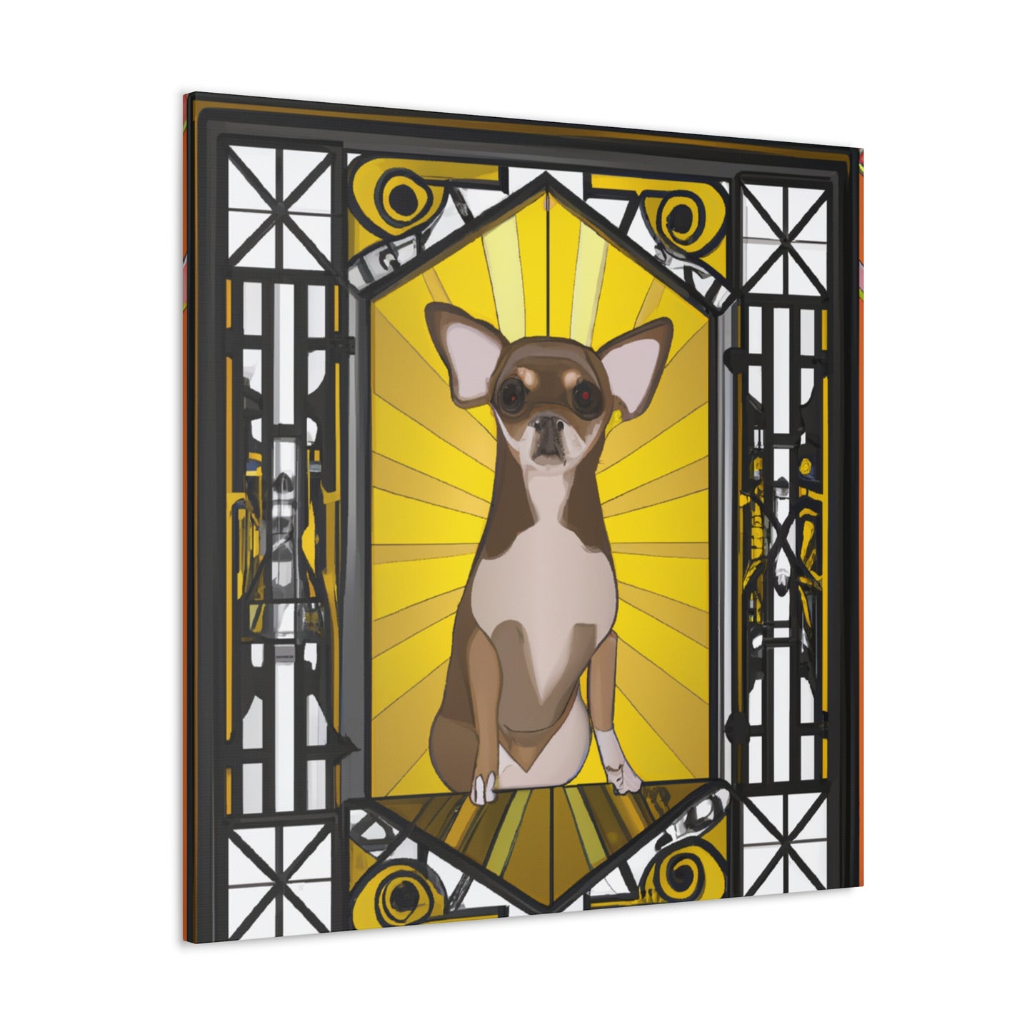 Radiating Chihuahua Splendor - Canvas