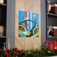 Bicycling Through Deco - Canvas