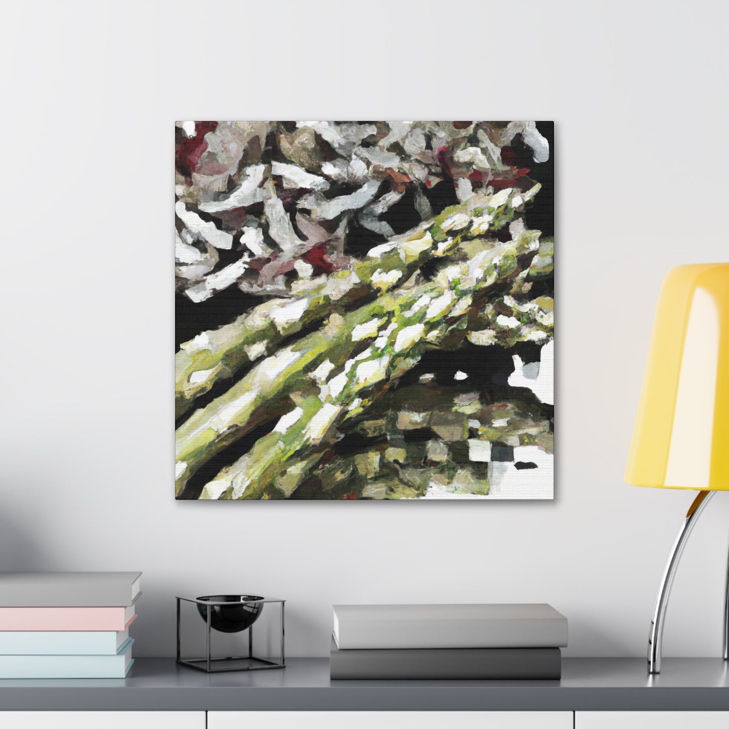 "Asparagus in Springtime" - Canvas