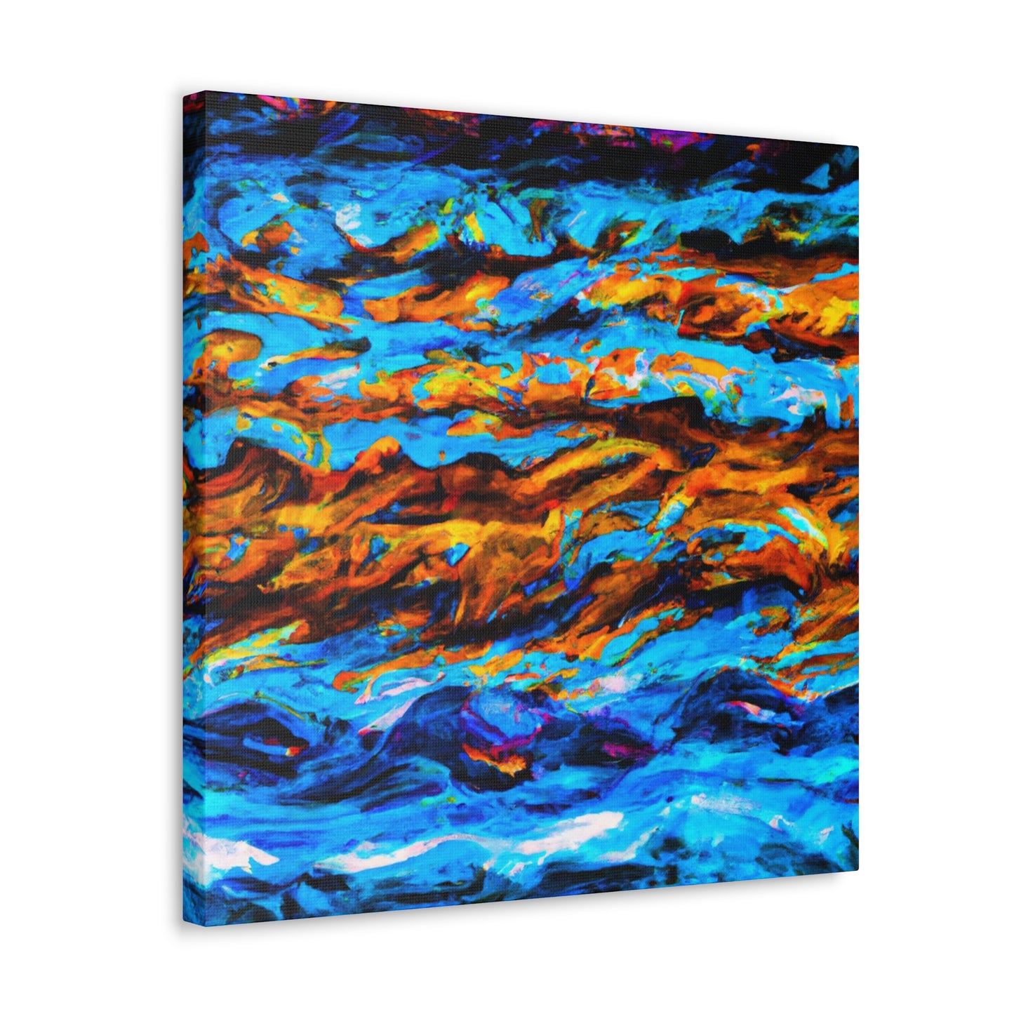 "Ocean Wave Euphoria" - Canvas