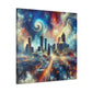 "Urban Symphony: Atlanta Impression" - Canvas