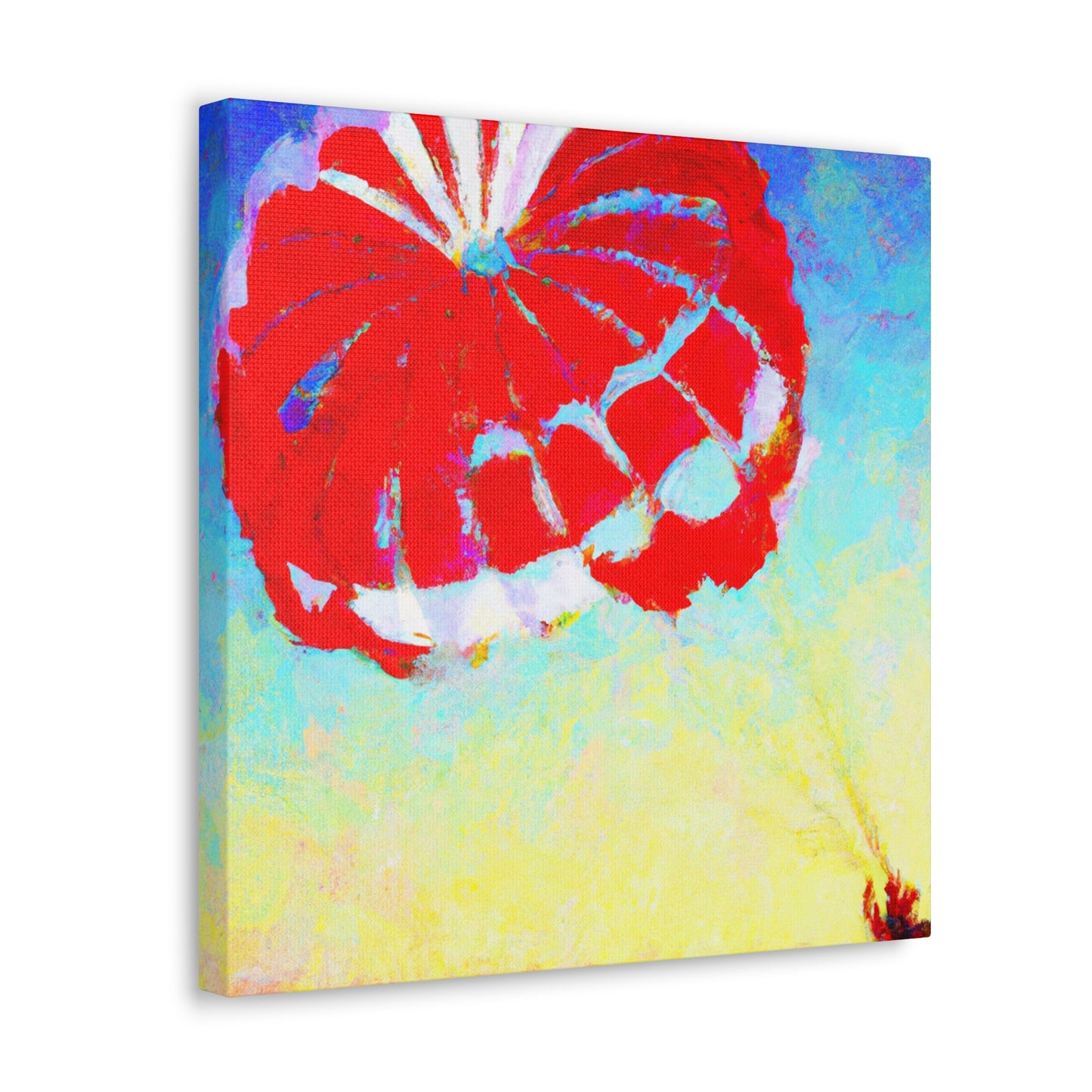 Parasailing In Impressionism - Canvas