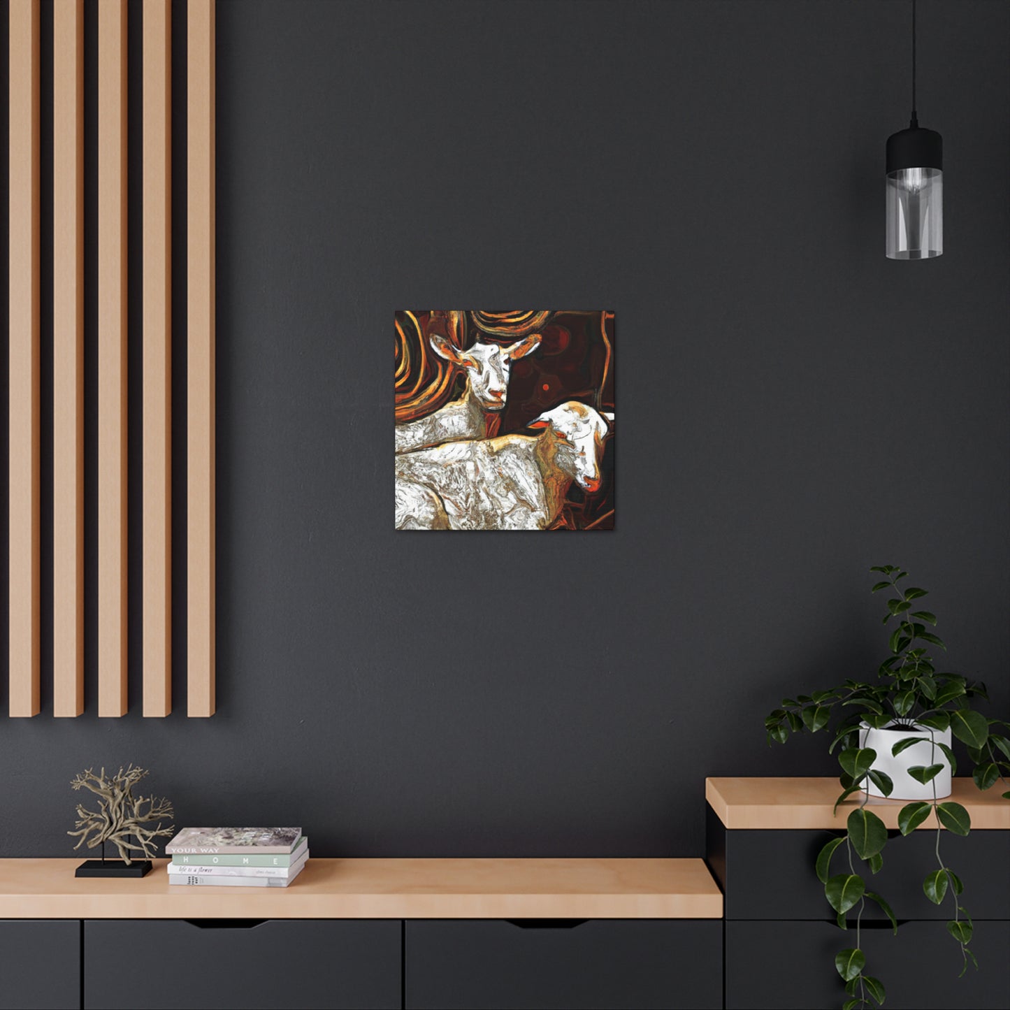 Goat on CanvasKnow - Canvas