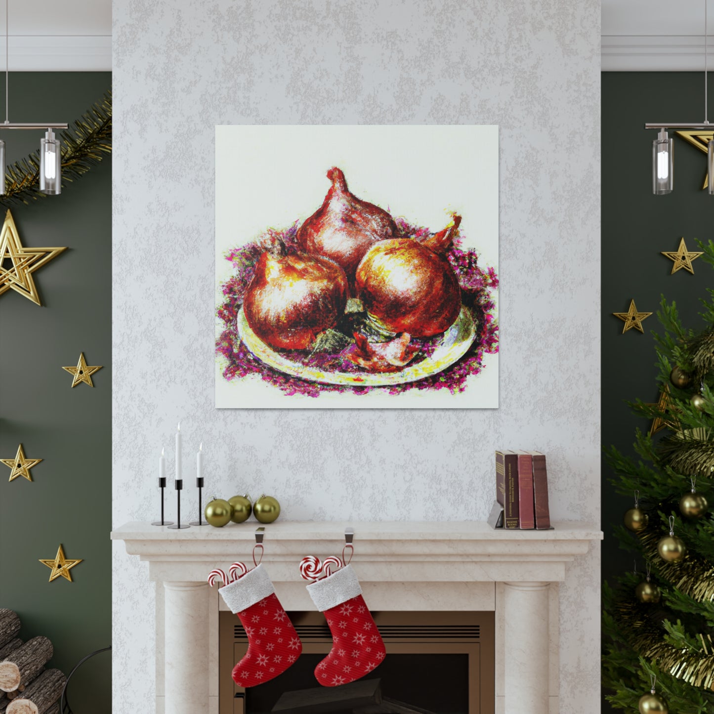 Onion in Rococo Style - Canvas