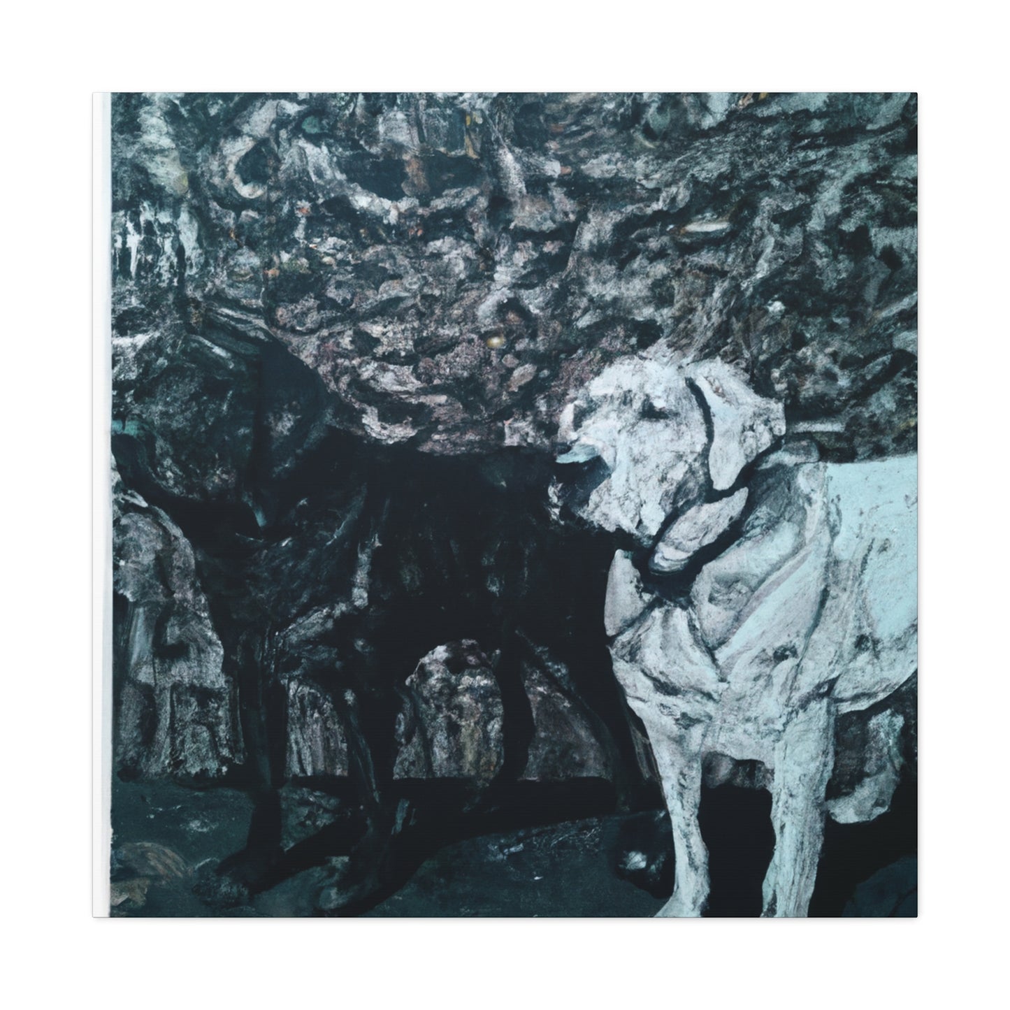 "A Labrador Retriever" - Canvas