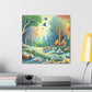 Whispering Woodland Serenity - Canvas